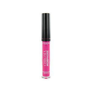 Chroma Morphose Glitter Pressed Lipstick - 02 Pink Chameleon