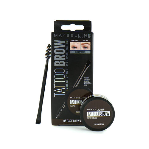 Maybelline Tattoo Brow Lasting Color Pomade - 05 Dark Brown Maybelline Tattoo Brow Lasting Color Pomade - 05 Dark Brown