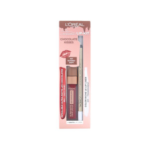 Chocolate Kisses Lip Kit - 864 Tasty Ruby - 001 Transparent (Duitse versie)