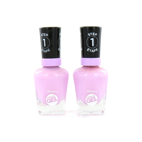 Sally Hansen Miracle Gel Nagellak - 534 Orchid-ing Aside (2 Stuks)