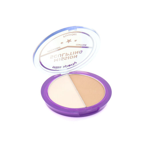 Miss Sporty Mission Sculpting Highlighter Palette - 001 Mission Blondy