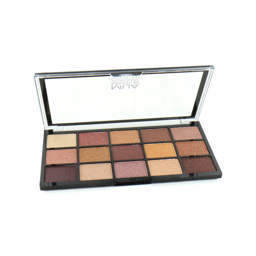 MUA 15 Shade Oogschaduw Palette - Metal Wonder