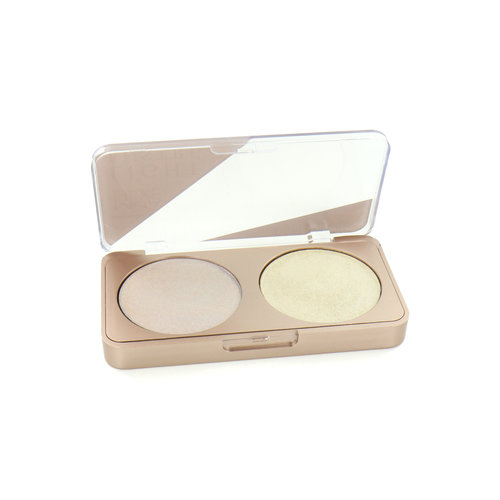 MUA Luxe Light Lustre Duo Highlighter - Majesty MUA Luxe Light Lustre Duo Highlighter - Majesty
