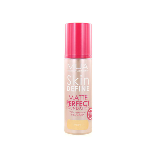 MUA Skin Define Matte Perfect Foundation - Ivory