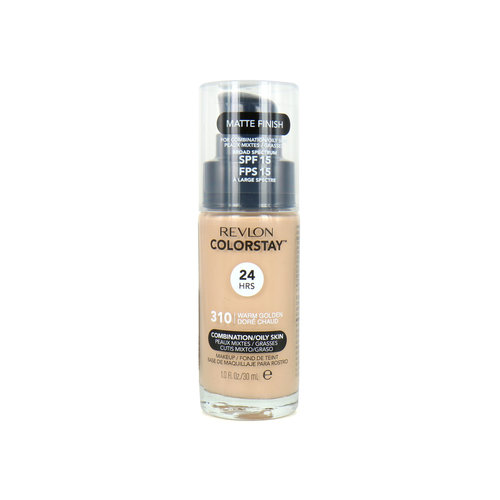 Revlon Colorstay Matte Finish Foundation - 310 Warm Golden (Combination/Oily Skin)