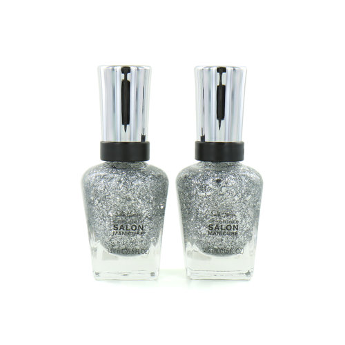 Sally Hansen Salon Manicure Nagellak - 824 Crystal Star (Set van 2)