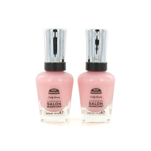 Sally Hansen Salon Manicure Nagellak - 203 Crazy Stupid Blush (Set van 2)