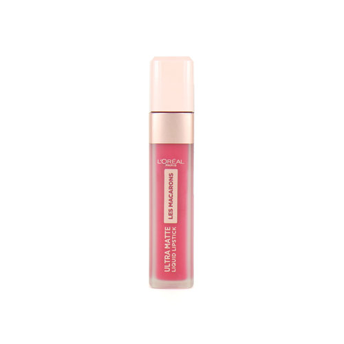 L'Oréal Les Macarons Ultra Matte Liquid Lipstick - 828 Framboise Frenzy