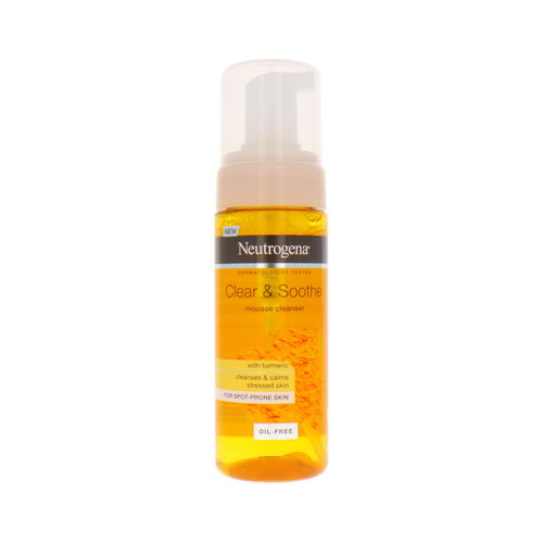 Neutrogena Clear & Soothe Mousse Cleanser - 150 ml Neutrogena Clear & Soothe Mousse Cleanser - 150 ml
