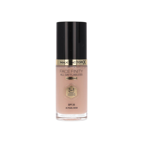 Max Factor Facefinity All Day Flawless 3 in 1 Flexi Hold Foundation - 35 Pearl Beige Max Factor Facefinity All Day Flawless 3 in 1 Flexi Hold Foundation - 35 Pearl Beige