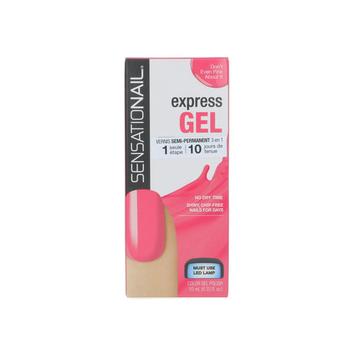 Sensationail Express Gel Nagellak - Don't Even Pink About It