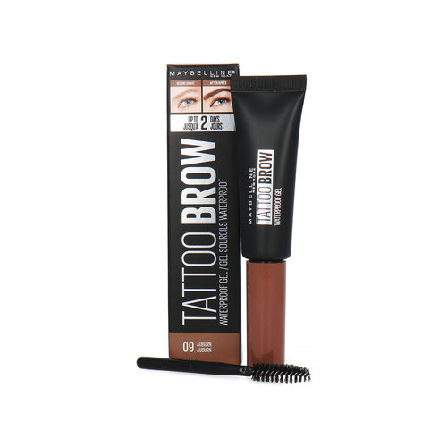 Maybelline Tattoo Brow Waterproof Wenkbrauwgel - 09 Auburn