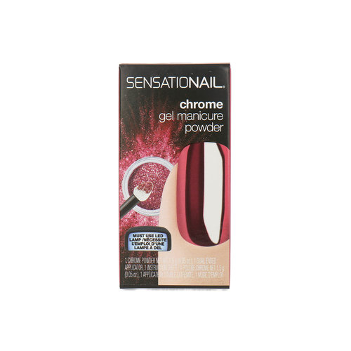 Sensationail Chrome Gel Manicure Powder Nagellak - 73015 Rose