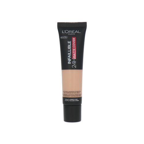 L'Oréal Infallible 24H Matte Cover Foundation - 290 Golden Amber