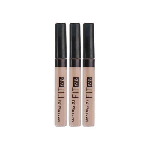 Maybelline Fit Me Concealer - 15 Fair (3 stuks)