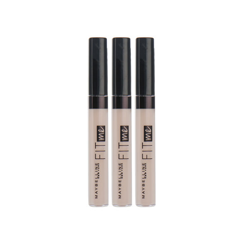 Maybelline Fit Me Concealer - 03 Cool Ivory (3 stuks)