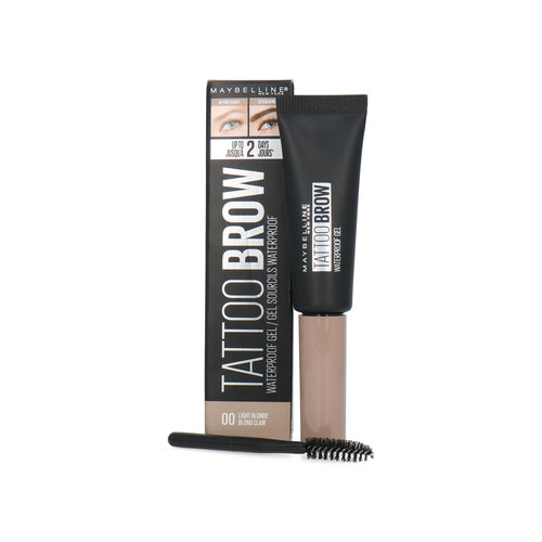 Maybelline Tattoo Brow Waterproof Wenkbrauwgel - 00 Light Blonde