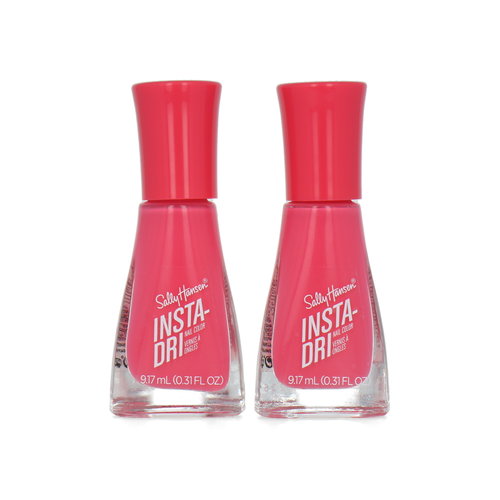 Sally Hansen Insta-Dri Nagellak - 333 Peachy Breeze (set van 2)