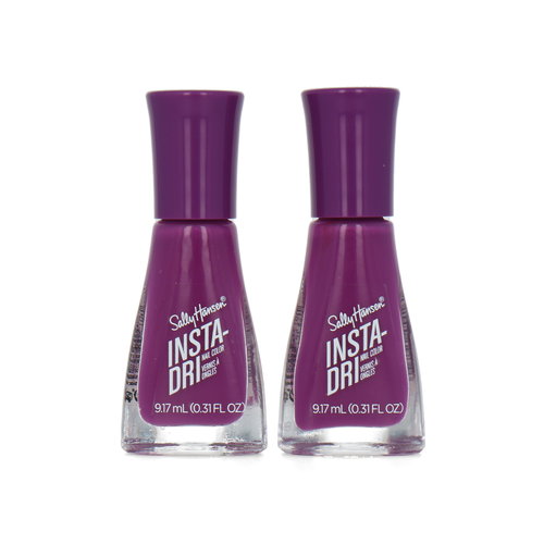 Sally Hansen Insta-Dri Nagellak - 443 Va-Va Violet (set van 2)