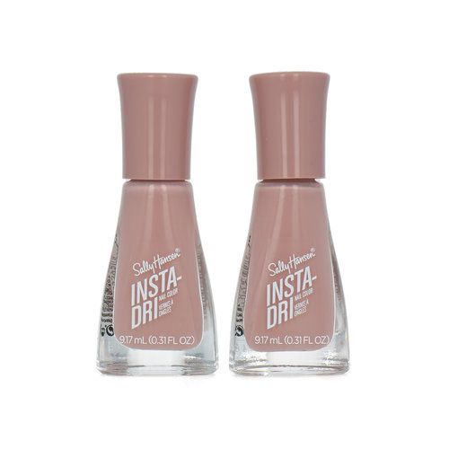 Sally Hansen Insta-Dri Nagellak - 203 Buff And Tumble (set van 2)