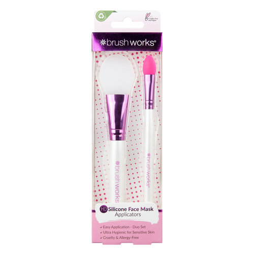 Brushworks Silicone Face Mask Applicators (2 Stuks)