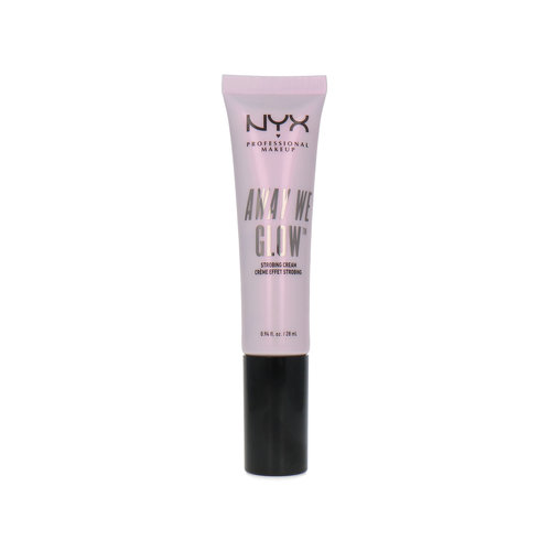 NYX Away We Glow Strobing Cream Highlighter - Glow-Tini NYX Away We Glow Strobing Cream Highlighter - Glow-Tini