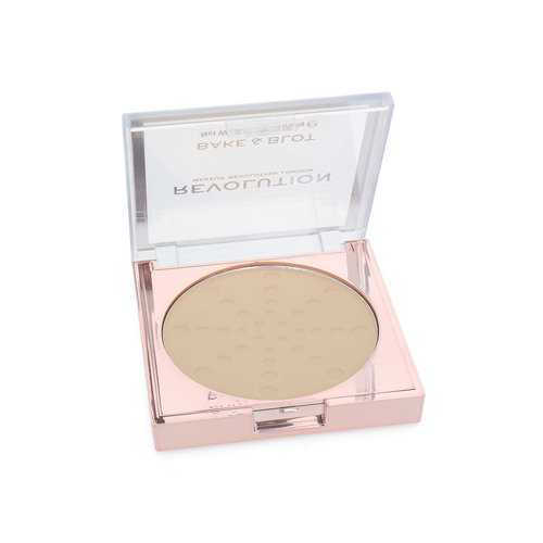Makeup Revolution Bake & Blot Setting Powder - Banana Light Makeup Revolution Bake & Blot Setting Powder - Banana Light