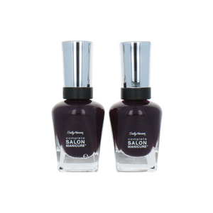 Complete Salon Manicure Nagellak - 660 Pat On The Black (2 stuks)