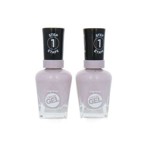 Sally Hansen Miracle Gel Nagellak - 226 Get In Carnation (2 stuks)