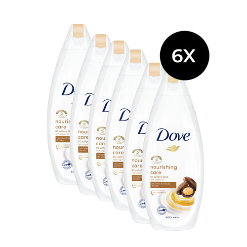 Dove Nourishing Care Shower Gel - 250 ml (6 stuks)