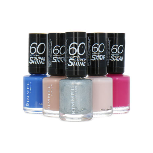 Rimmel 60 Seconds Super Shine Nagellak - 325-833-718-708-810 (set van 5)