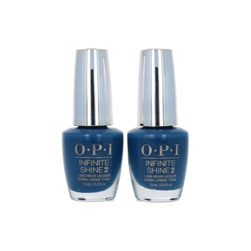 O.P.I Infinite Shine Nagellak - Duomo Days, Isola Nights (set van 2)