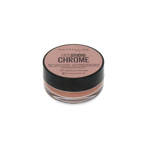 Maybelline Face Studio Chrome Jelly Highlighter - 30 Metallic Bronze