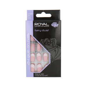 24 Glue-on Nails - Fairy Dust