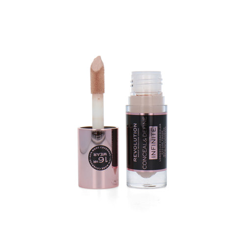 Makeup Revolution Conceal & Define Infinite Longwear Concealer - C3 Makeup Revolution Conceal & Define Infinite Longwear Concealer - C3