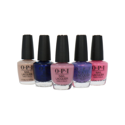 O.P.I Set I Mini Nagellak (5 kleuren)