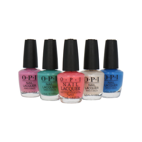 O.P.I Set N Mini Nagellak (5 kleuren)