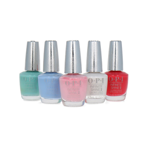 O.P.I Set T Infinite Shine Mini Nagellak (5 kleuren)