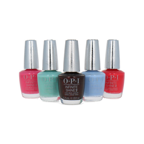 O.P.I Set U Infinite Shine Mini Nagellak (5 kleuren)