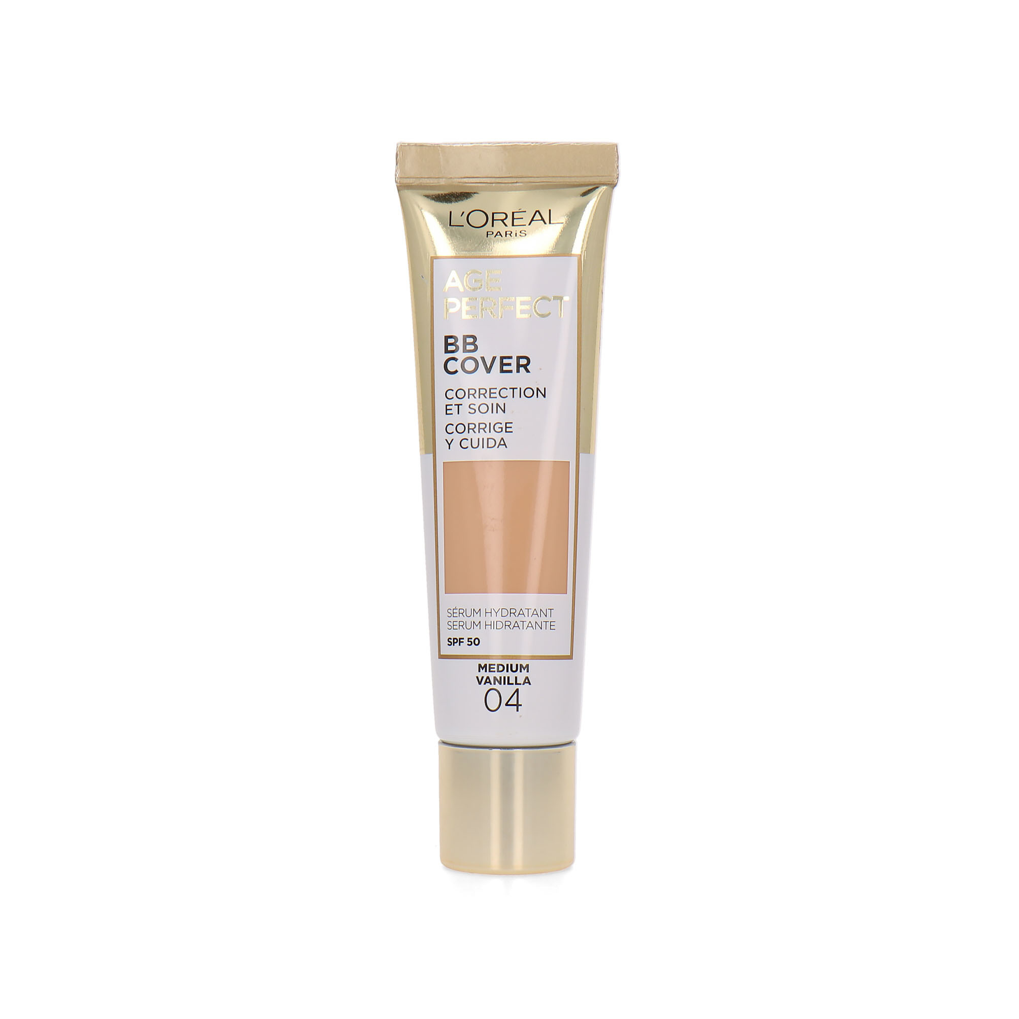 L'Oréal Age Perfect BB Cover Cream - 04 Medium Vanilla (SPF 50)