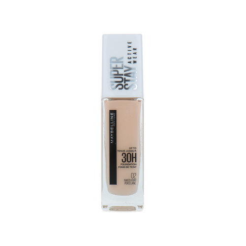 Maybelline SuperStay Active Wear 30H Foundation - 02 Naked Ivory