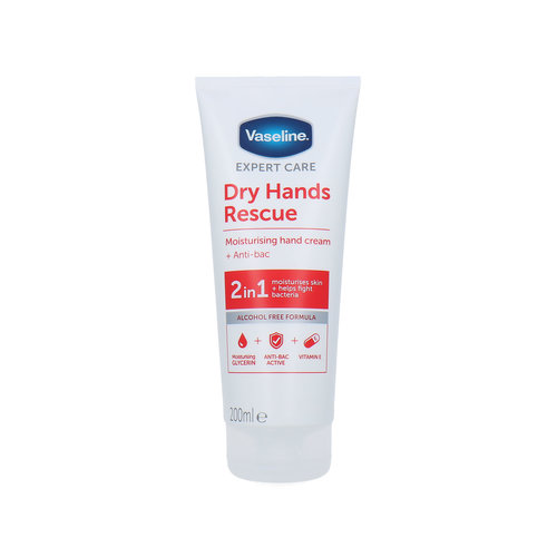 Vaseline Expert Care Dry Hands Rescue Handcrème - 200 ml