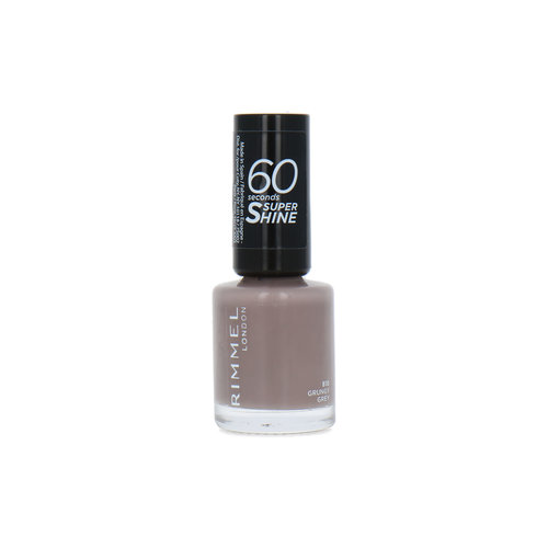 Rimmel 60 Seconds Super Shine Nagellak - 810 Grungy Grey