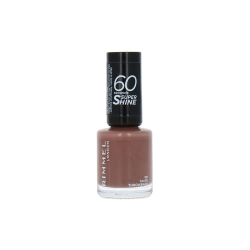 Rimmel 60 Seconds Super Shine Nagellak - 101 Taupe Throwback