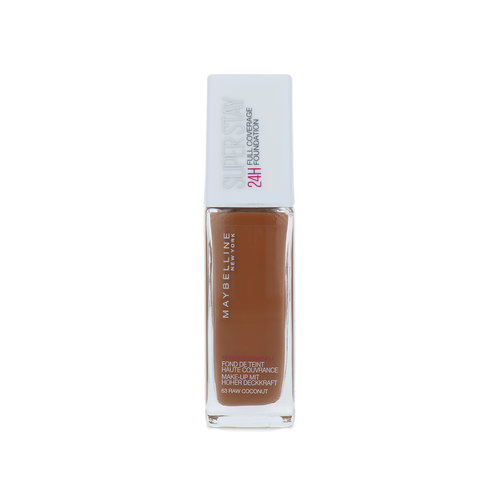 Maybelline SuperStay 24H Full Coverage Foundation - 63 Raw Coconut