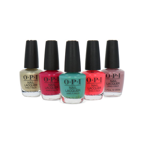 O.P.I Set A2 Mini Nagellak (5 kleuren)