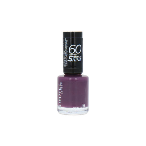 Rimmel 60 Seconds Super Shine Nagellak - 562 Purple Riot