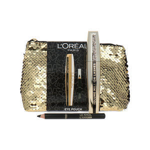 Eye Pouch Cadeauset - Volume Million Lashes Extra Black - 101 Midnight Black Mini