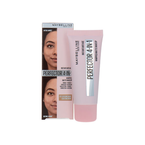 Maybelline Instant Anti-Age 4-in1 Perfector Whipped Matte Make-up - 02 Light/Medium - 30 ml