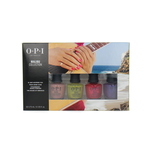 O.P.I Malibu Collection Mini Nagellak - 4 x 3,75 ml